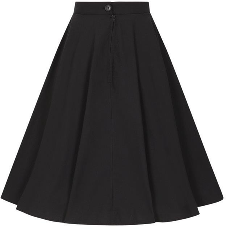 Jupe mi-longue  de Hell Bunny - Hell Bunny - Jupe Années 50 - XS à 4XL - pour Femme - noir - hell bunny - View 2
