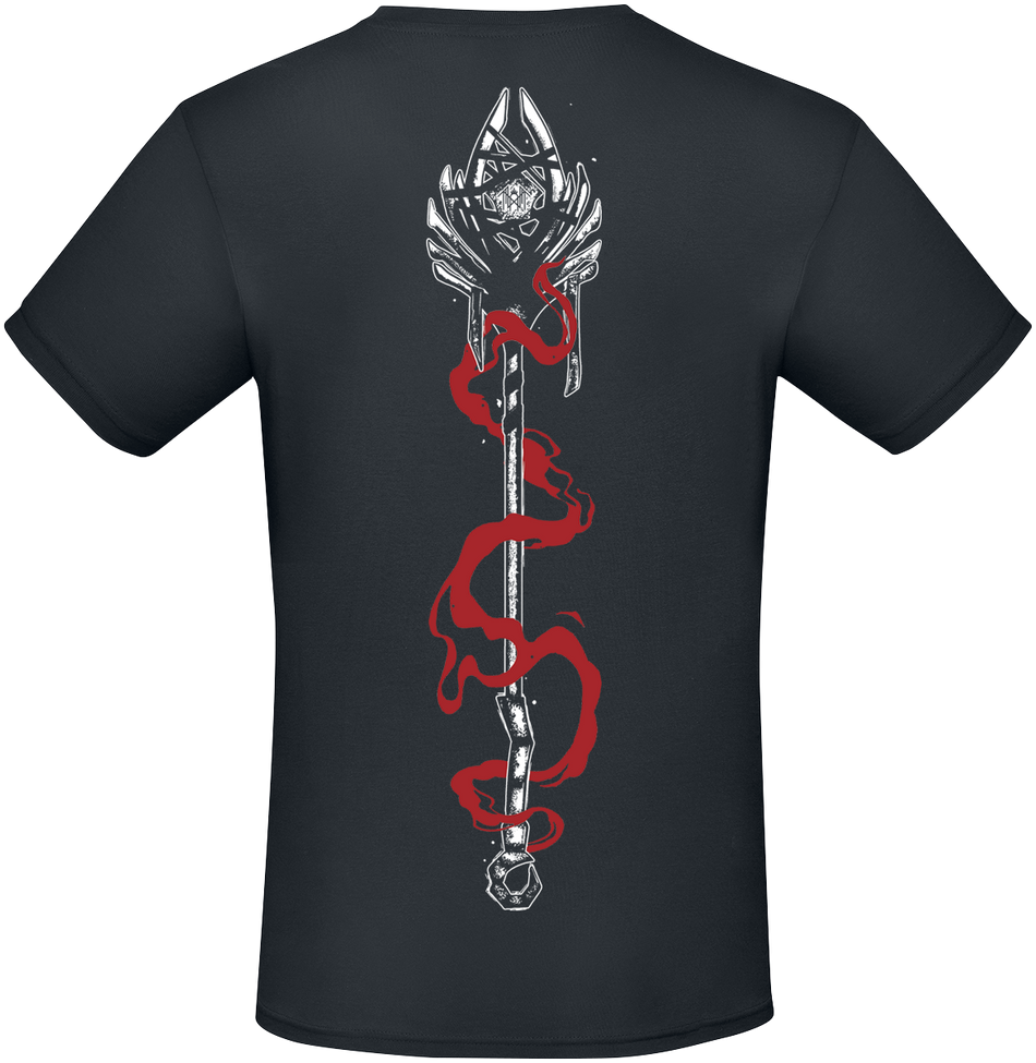 T-Shirt Manches courtes  de Sleep Token - Staff - S à 4XL - pour Homme - noir - Sleep Token - View 2