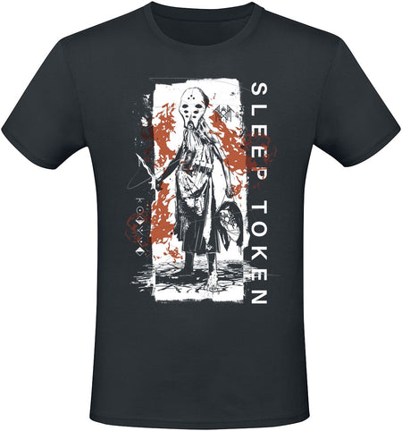 T-Shirt Manches courtes  de Sleep Token - Euclid - M à 3XL - pour Homme - noir - Sleep Token