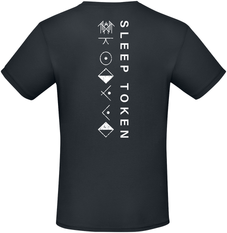 T-Shirt Manches courtes  de Sleep Token - Euclid - M à 3XL - pour Homme - noir - Sleep Token - View 2