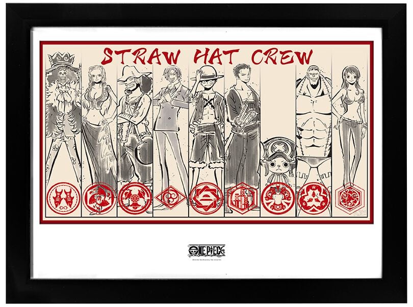 Photo encadrée  de One Piece - Straw Hat Crew - pour Unisexe - multicolore - One Piece