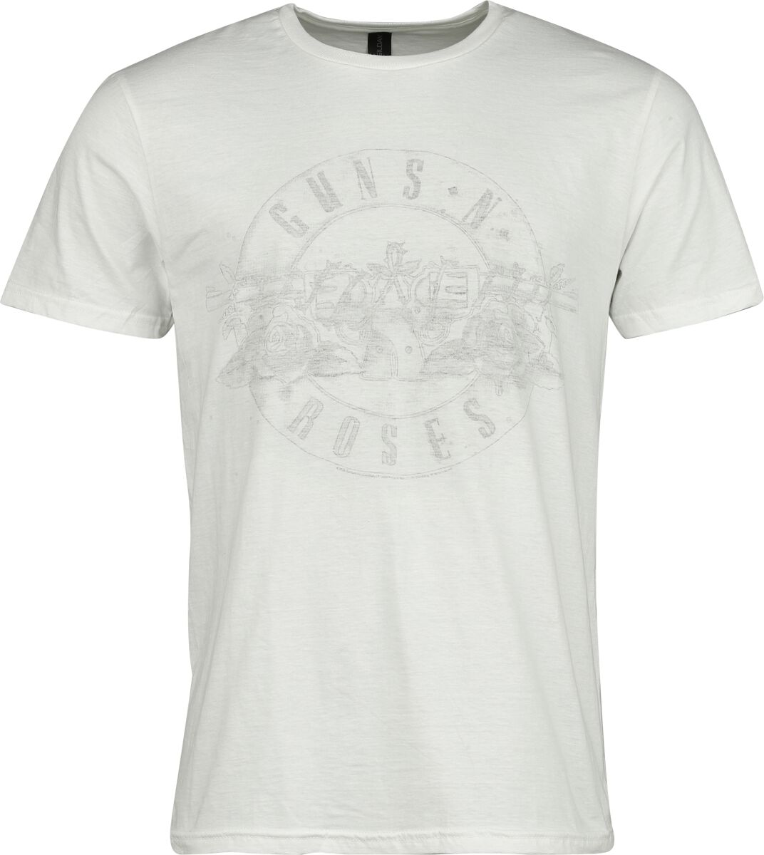 T-Shirt Manches courtes  de Guns N' Roses - Watercolour Bullet - M à 3XL - pour Homme - blanc - Guns N' Roses