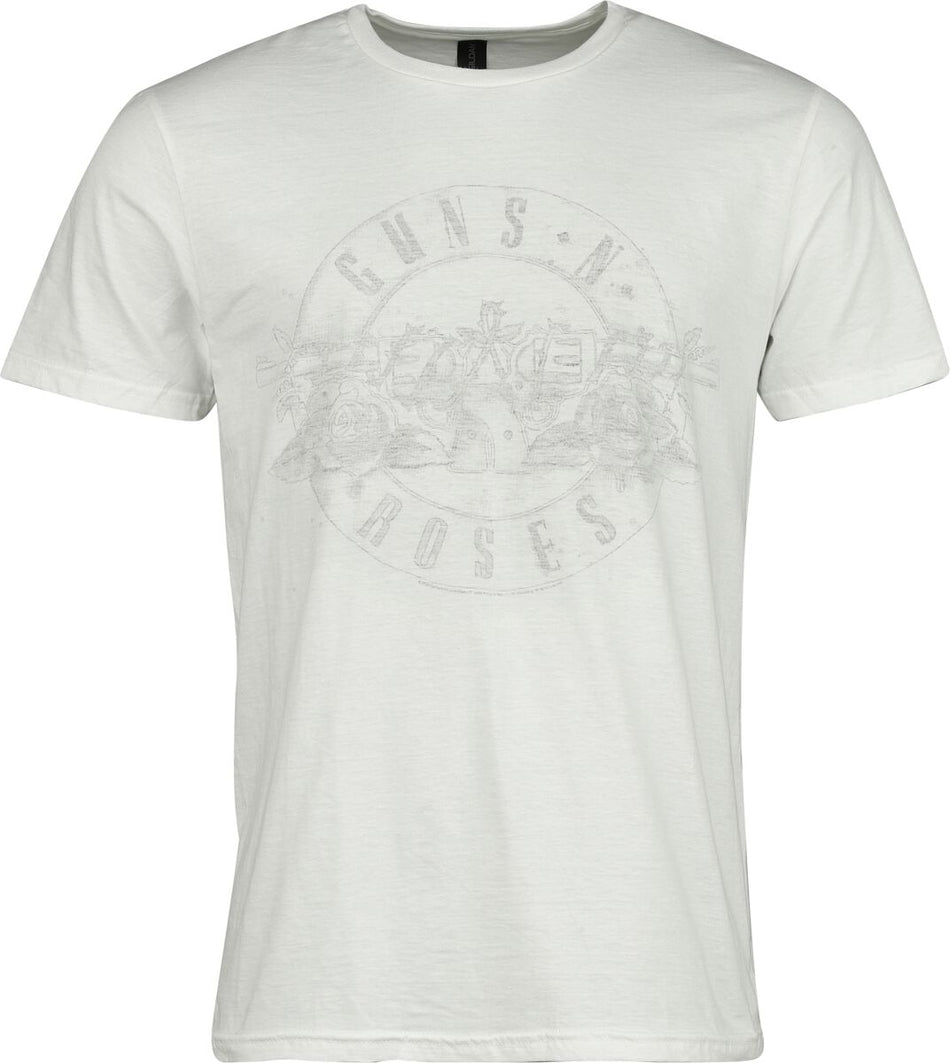 T-Shirt Manches courtes  de Guns N' Roses - Watercolour Bullet - M à 3XL - pour Homme - blanc - Guns N' Roses