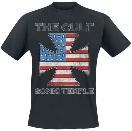 T-Shirt Manches courtes  de The Cult - US IRON CROSS - M - pour Homme - noir - The Cult