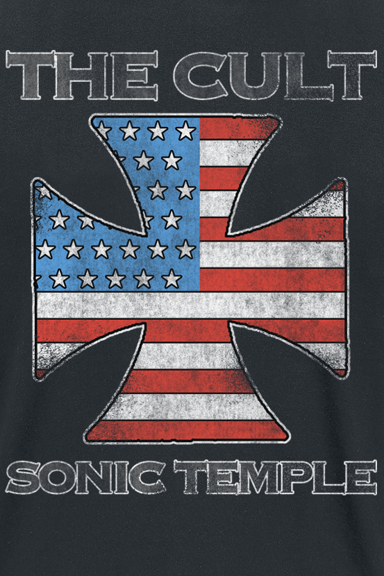 T-Shirt Manches courtes  de The Cult - US IRON CROSS - M - pour Homme - noir - The Cult - View 2