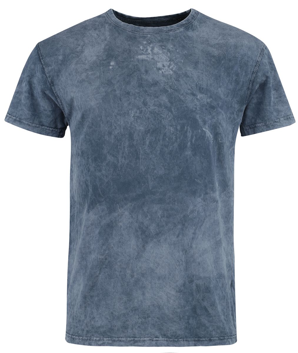 T-Shirt Manches courtes  de Black Premium by EMP - T-Shirt Batik - S à XXL - pour Homme - gris - Black Premium by EMP