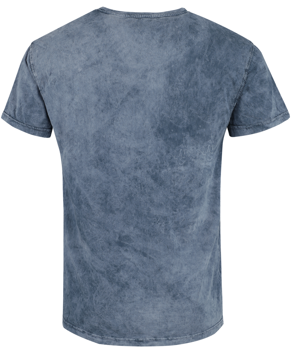 T-Shirt Manches courtes  de Black Premium by EMP - T-Shirt Batik - S à XXL - pour Homme - gris - Black Premium by EMP - View 2