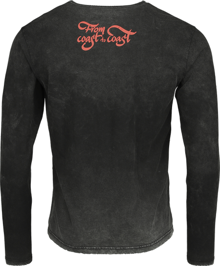 T-shirt manches longues  de Rock Rebel by EMP - Rock Rebel X Route 66 - Longsleeve - S à XXL - pour Homme - noir - Rock Rebel by EMP - View 2