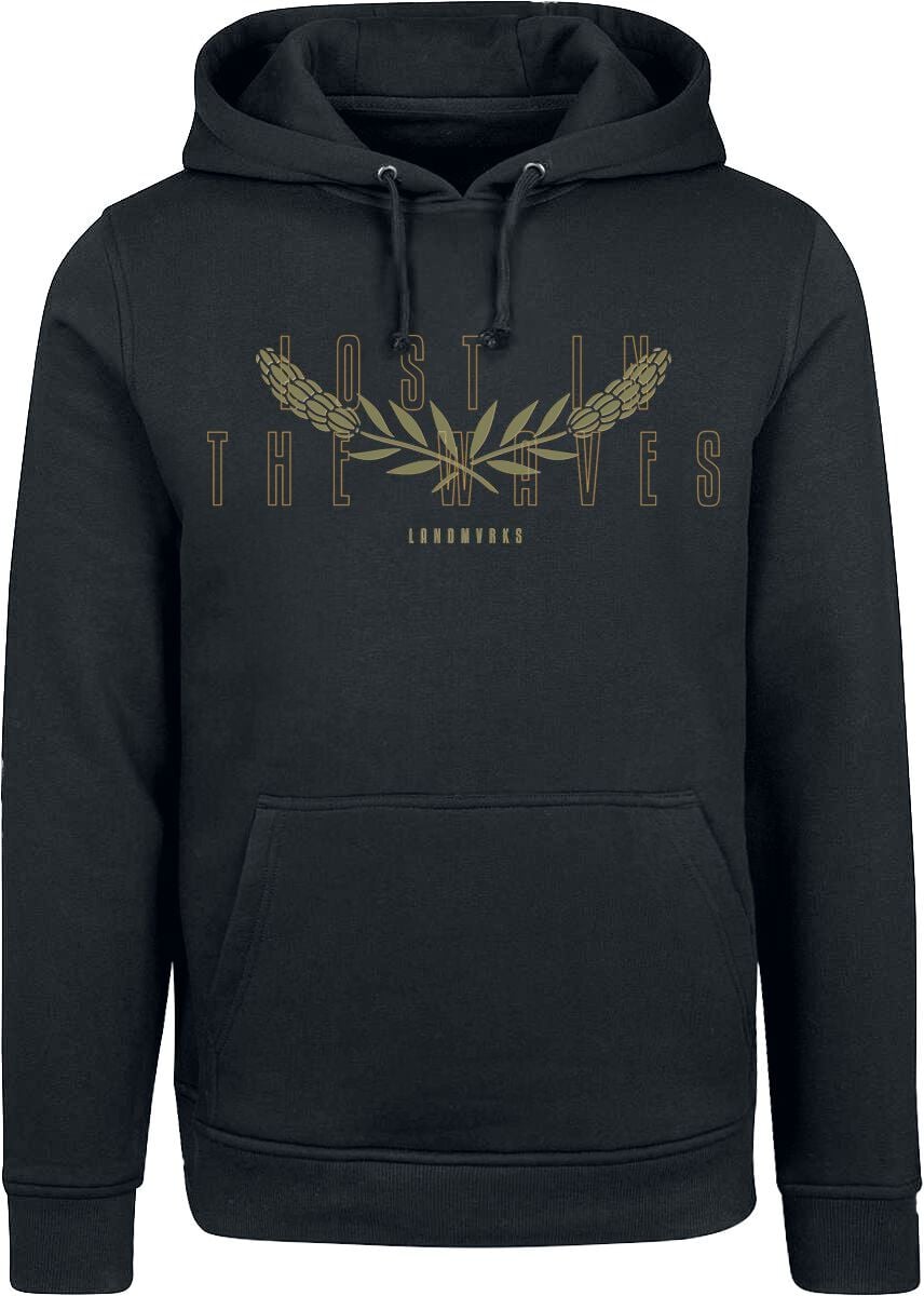 Sweat-shirt à capuche  de Landmvrks - Cicada - S à XXL - pour Homme - noir - Landmvrks