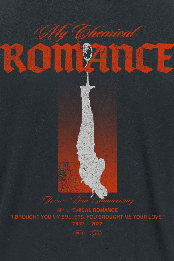 T-Shirt Manches courtes  de My Chemical Romance - Twenty Year Hanging - S à XL - pour Homme - noir - My Chemical Romance - View 2