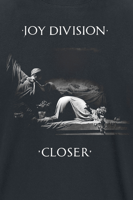 T-Shirt Manches courtes  de Joy Division - Classic Closer - S à XXL - pour Homme - noir - Joy Division - View 2