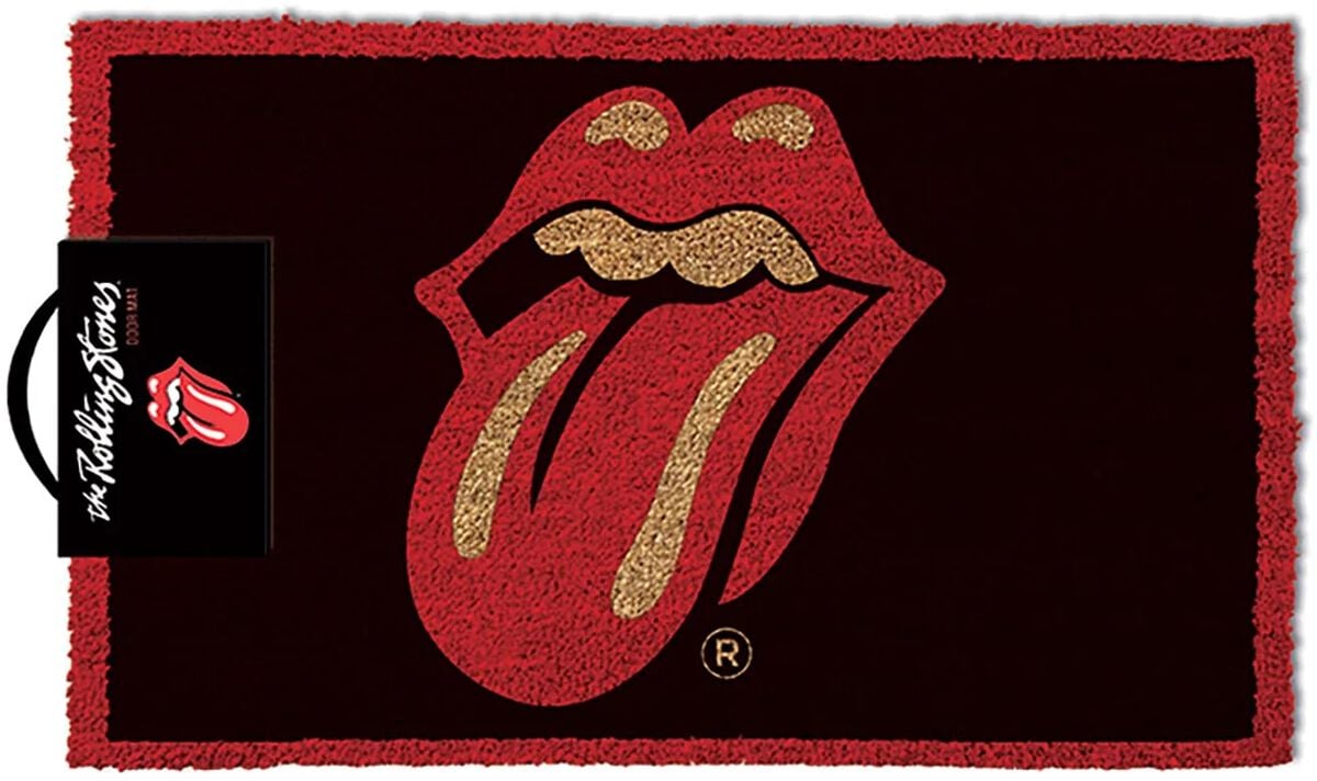 Paillasson  de The Rolling Stones - Tongue - pour Indifférent - multicolore - The Rolling Stones