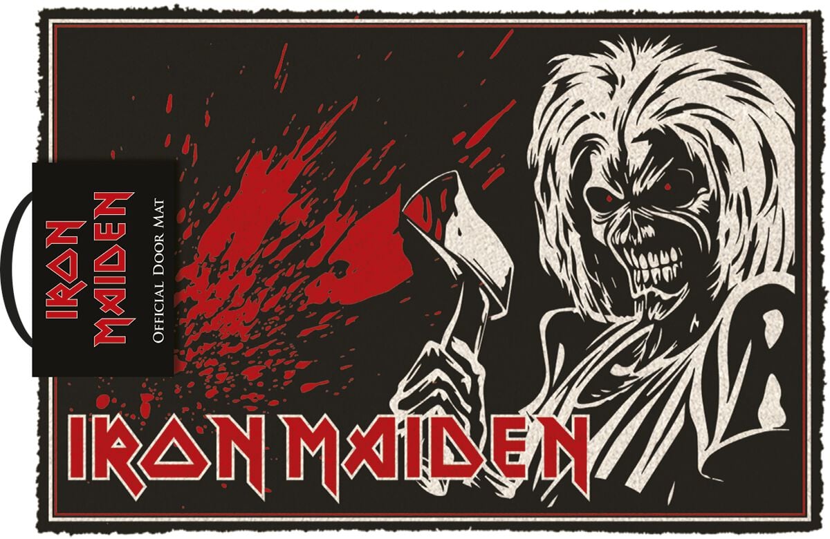 Paillasson  de Iron Maiden - Run to the hills - pour Indifférent - multicolore - Iron Maiden