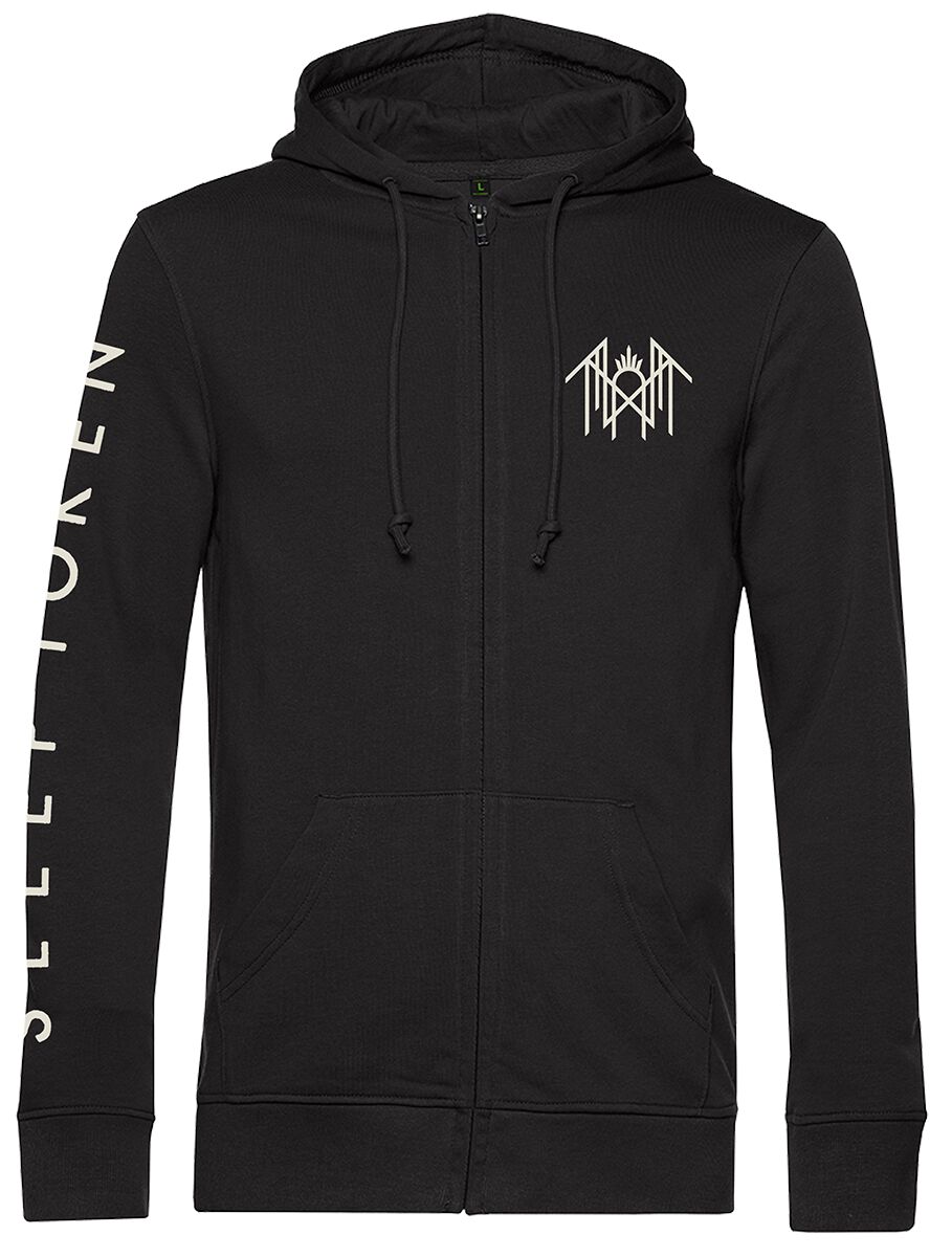 Sweat-shirt zippé à capuche  de Sleep Token - Take Me Back To Eden - S à XXL - pour Homme - noir - Sleep Token