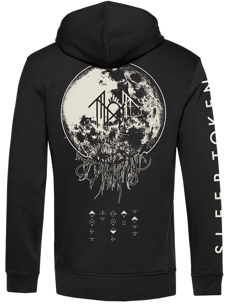 Sweat-shirt zippé à capuche  de Sleep Token - Take Me Back To Eden - S à XXL - pour Homme - noir - Sleep Token - View 2