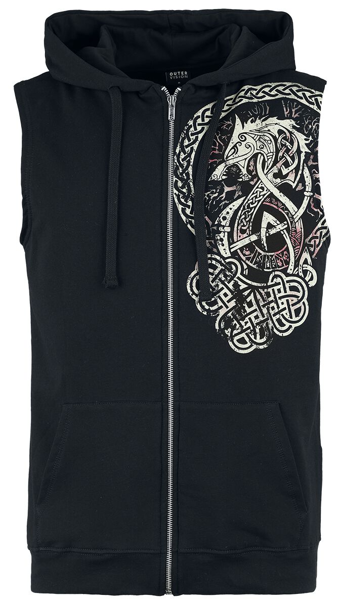Veste  de Outer Vision - Tattoo Viking - S à XXL - pour Homme - noir - Outer Vision