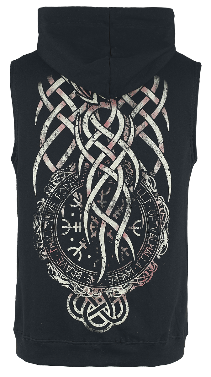 Veste  de Outer Vision - Tattoo Viking - S à XXL - pour Homme - noir - Outer Vision - View 2