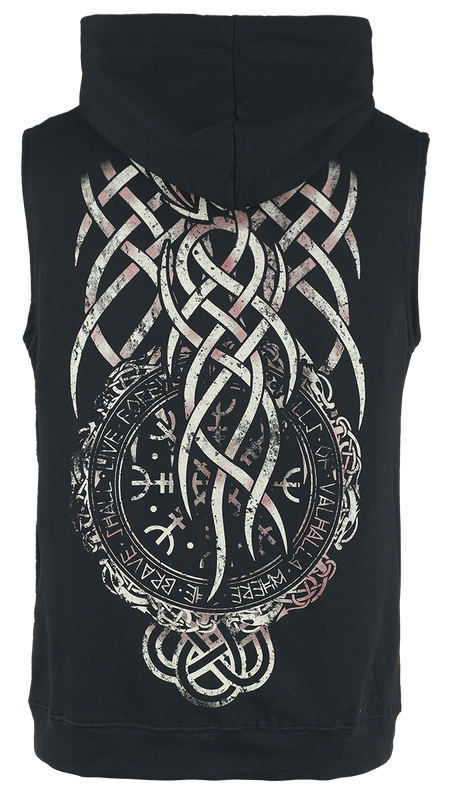 Veste  de Outer Vision - Tattoo Viking - S à XXL - pour Homme - noir - Outer Vision - View 2