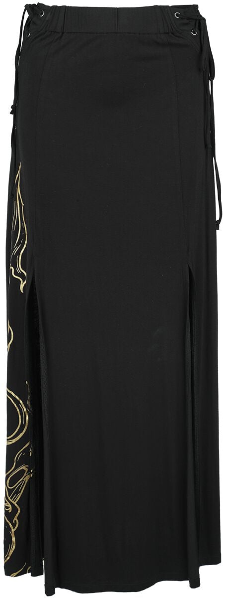 Jupe longue  de Game Of Thrones - Maison Targaryen - S - pour Femme - noir - Game Of Thrones