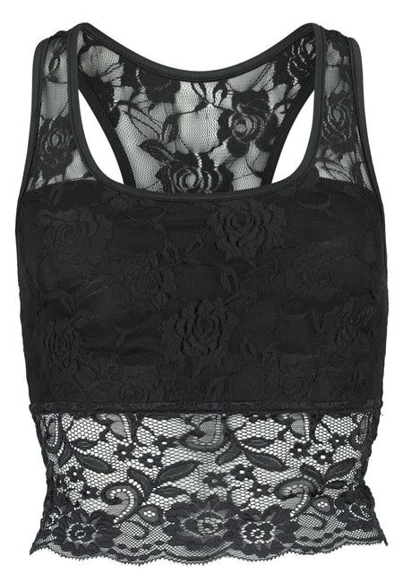 Top  de Forplay - CECILIA - M à XXL - pour Femme - noir - Forplay