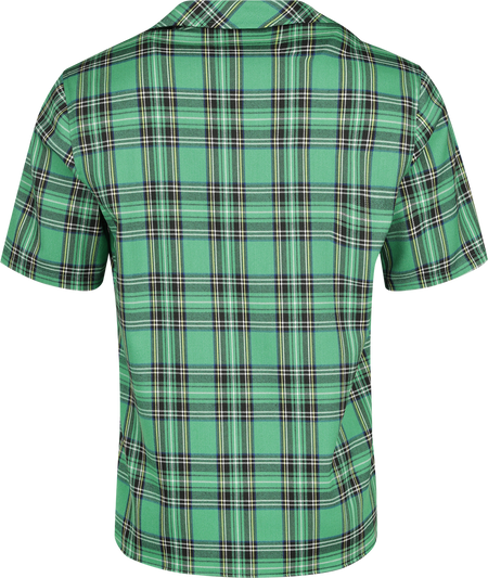 Chemise manches courtes  de H&R London - Chemise Verte - S à XL - pour Homme - vert - H&R London - View 2