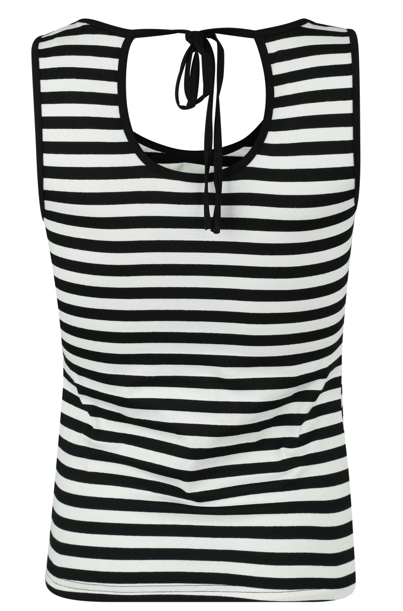 Top  de Forplay - ALICE - S à XXL - pour Femme - noir/blanc - Forplay - View 2