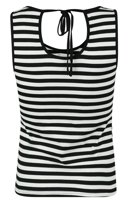 Top  de Forplay - ALICE - S à XXL - pour Femme - noir/blanc - Forplay - View 2