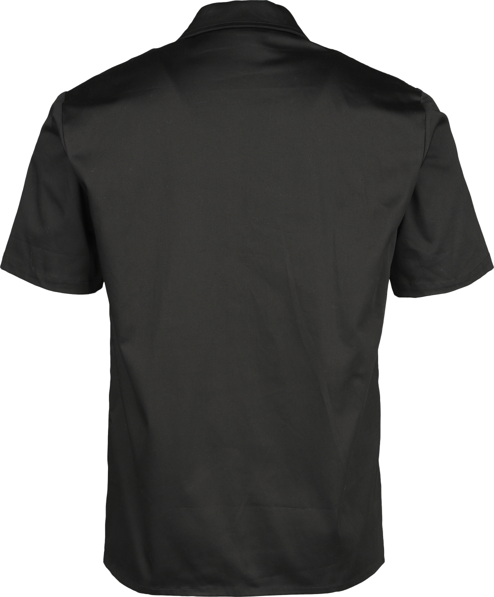 Chemise manches courtes Gothic de H&R London - Chemise Noire - L à 4XL - pour Homme - noir - H&R London - View 2