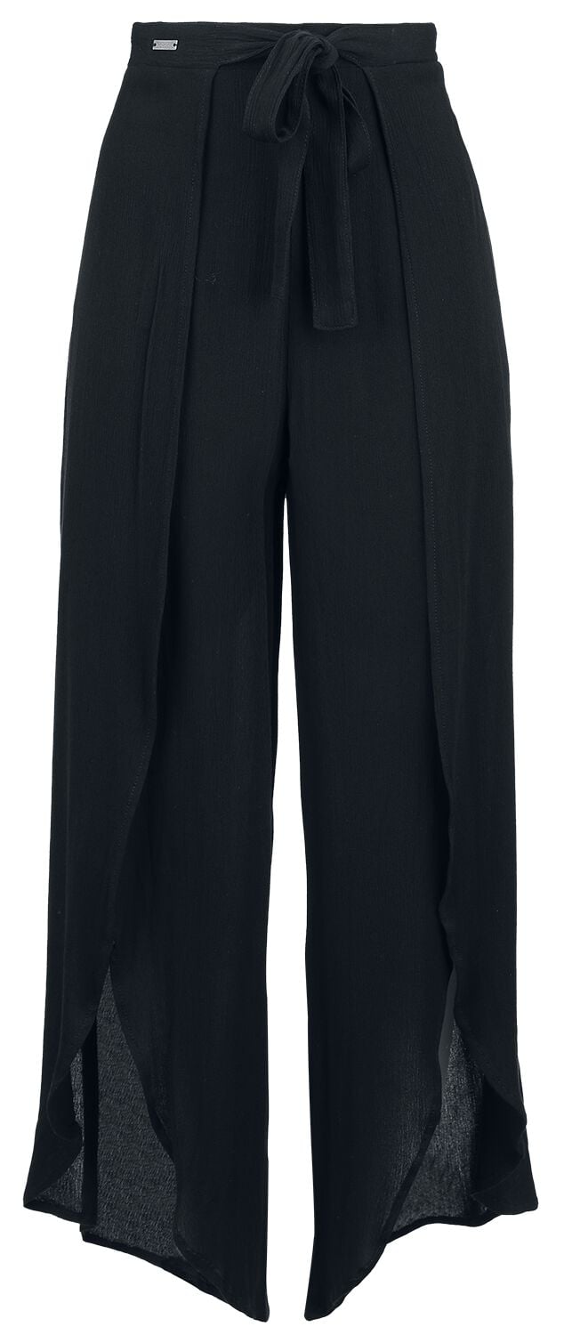 Pantalon en toile  de Forplay - ANNE - S à XXL - pour Femme - noir - Forplay