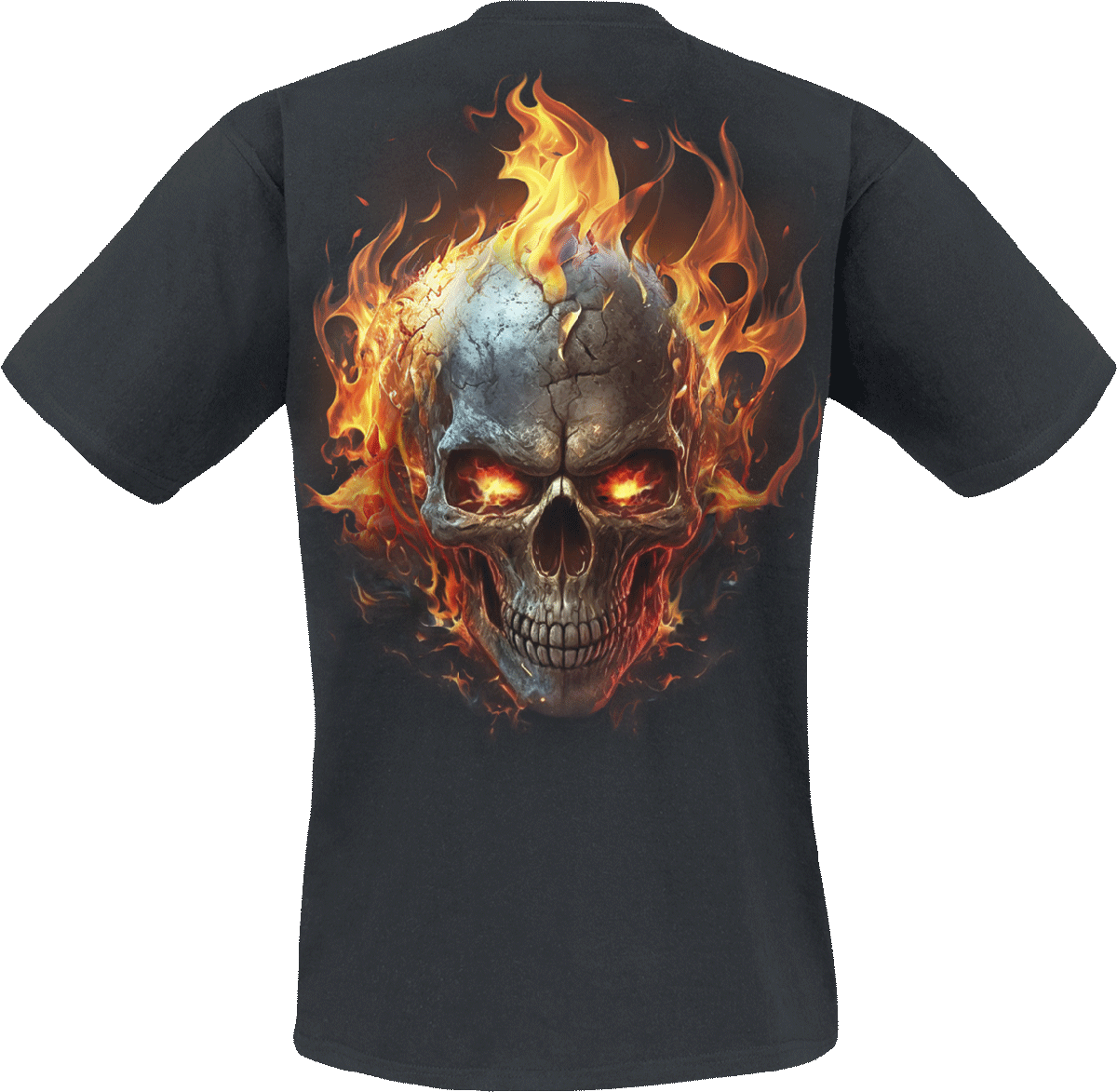 T-Shirt Manches courtes  de Spiral - Night Rider - S à 4XL - pour Homme - noir - Spiral - View 2