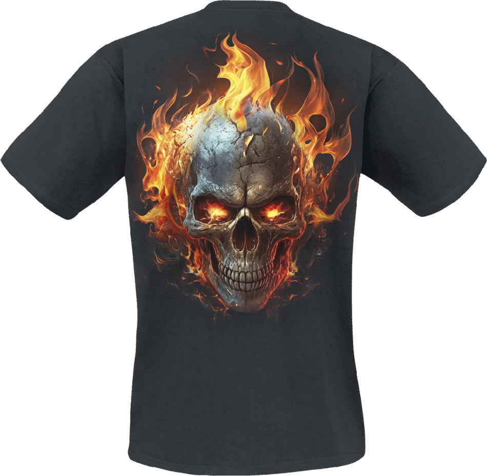 T-Shirt Manches courtes  de Spiral - Night Rider - S à 4XL - pour Homme - noir - Spiral - View 2