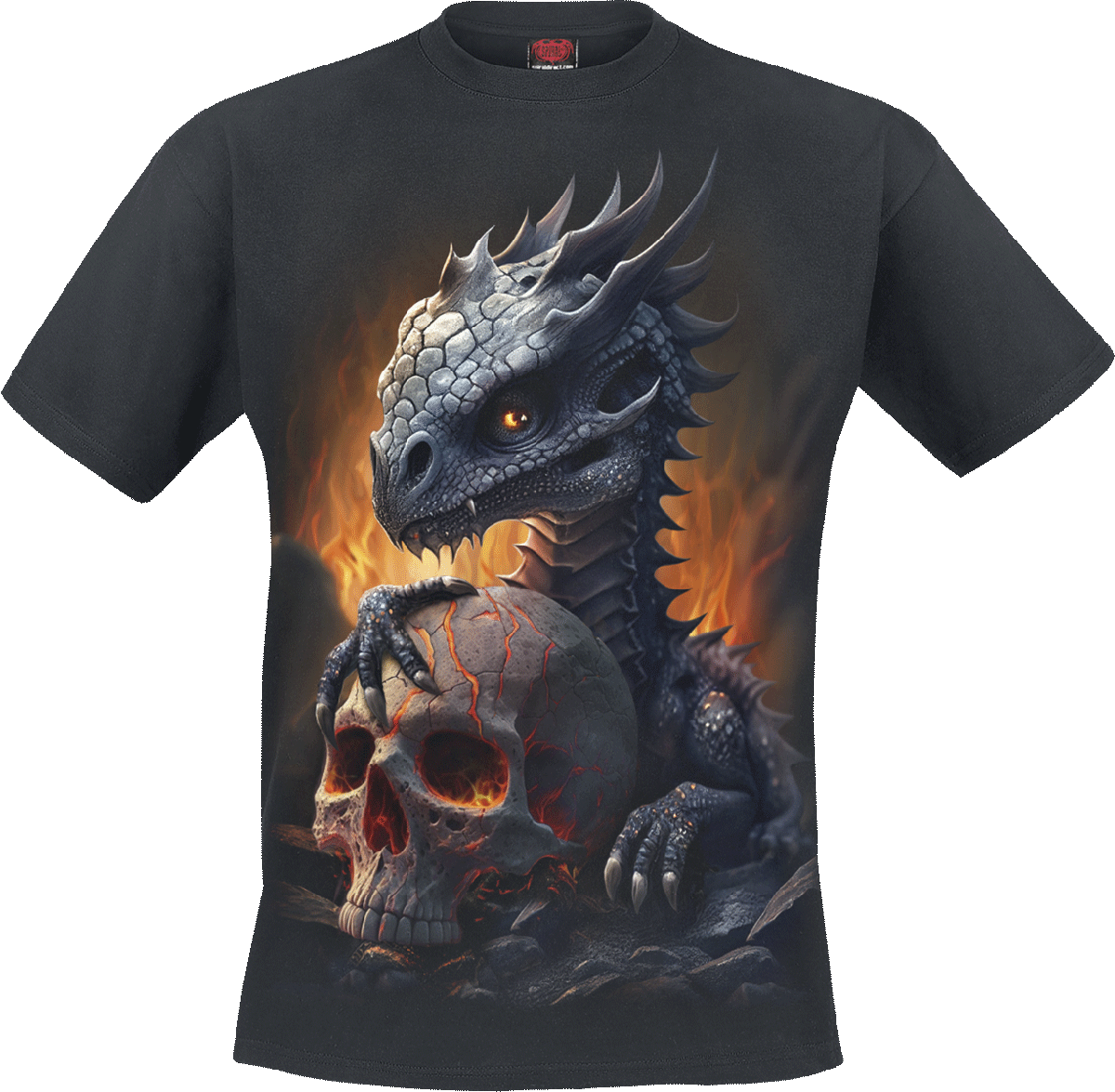 T-Shirt Manches courtes  de Spiral - Hatchling - S à L - pour Unisexe - noir - Spiral - View 2