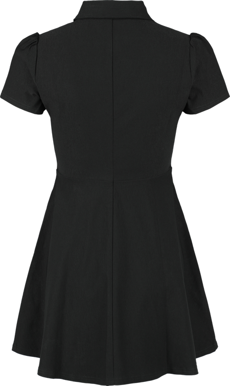 Robe courte Gothic de KIHILIST by KILLSTAR - Wept Inside Mini Dress - XS à 4XL - pour Femme - noir - KIHILIST by KILLSTAR - View 2