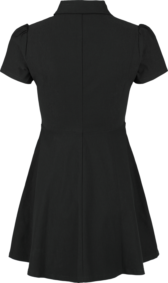Robe courte Gothic de KIHILIST by KILLSTAR - Wept Inside Mini Dress - XS à 4XL - pour Femme - noir - KIHILIST by KILLSTAR - View 2