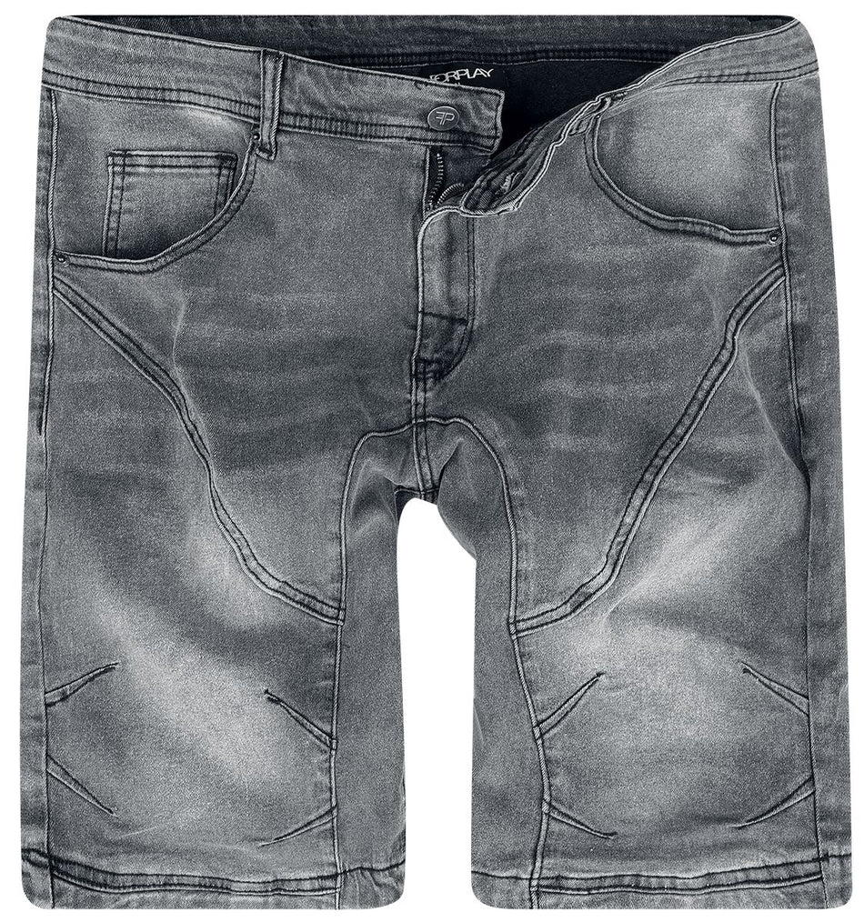 Short  de Forplay - Malte - 31 à 34 - pour Homme - gris - Forplay