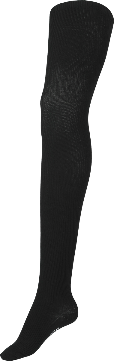 Chaussettes montantes Gothic de KIHILIST by KILLSTAR - Kurika Socks - Standard - pour Femme - noir - KIHILIST by KILLSTAR - View 2