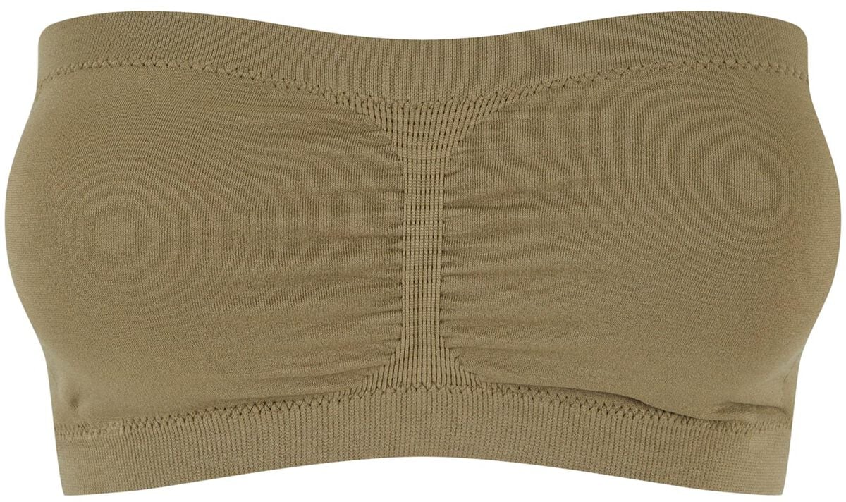 Top  de Urban Classics - Bandeau - S à XL - pour Femme - kaki - Urban Classics