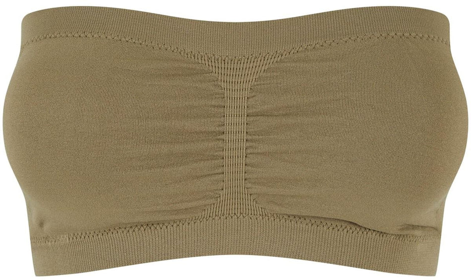 Top  de Urban Classics - Bandeau - S à XL - pour Femme - kaki - Urban Classics