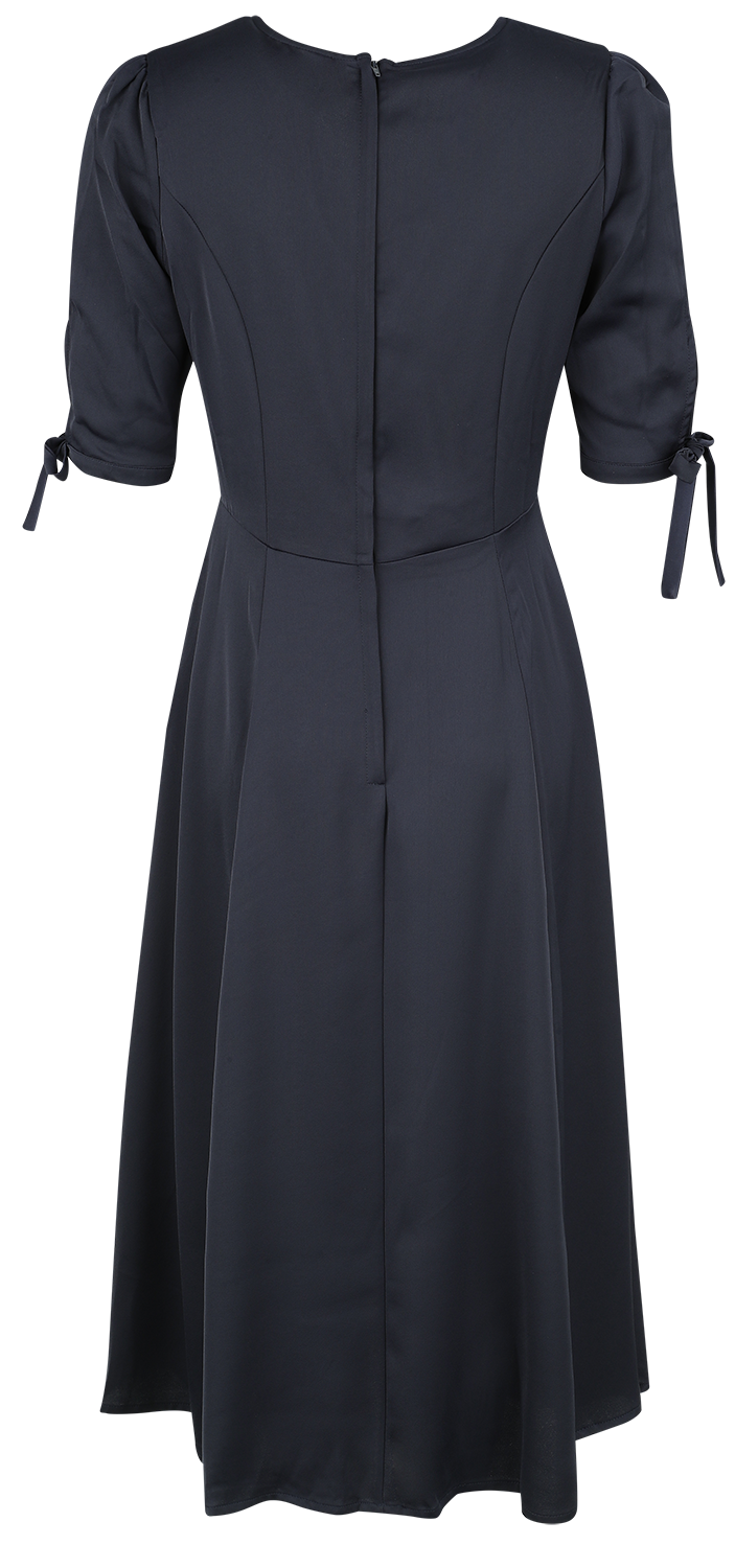 Robe mi-longue Rockabilly de Banned Retro - Bella Swing Dress - XS à M - pour Femme - bleu - Banned Retro - View 2