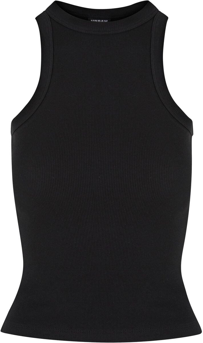 Top  de Urban Classics - Ladies Racer Back Rib Top - XS à 5XL - pour Femme - noir - Urban Classics