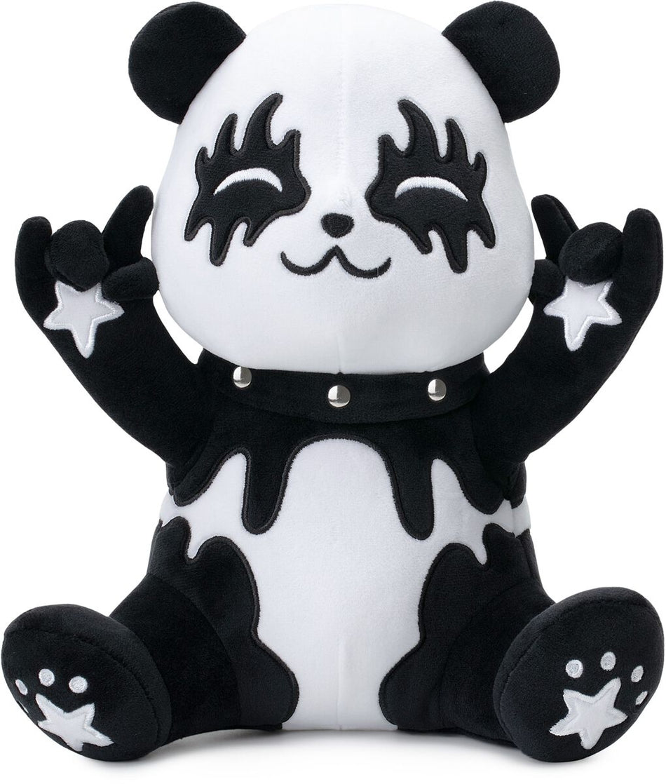 Figurine en peluche Fun de Corimori - Tin le Panda Metalleux - pour Unisexe - blanc/noir - Corimori