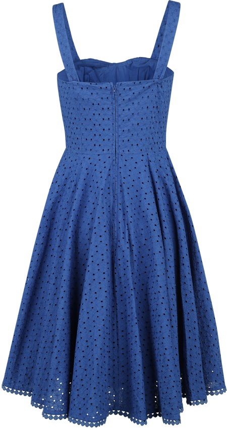 Robe mi-longue  de Timeless London - Valerie - Robe - S à 4XL - pour Femme - bleu - Timeless London - View 2