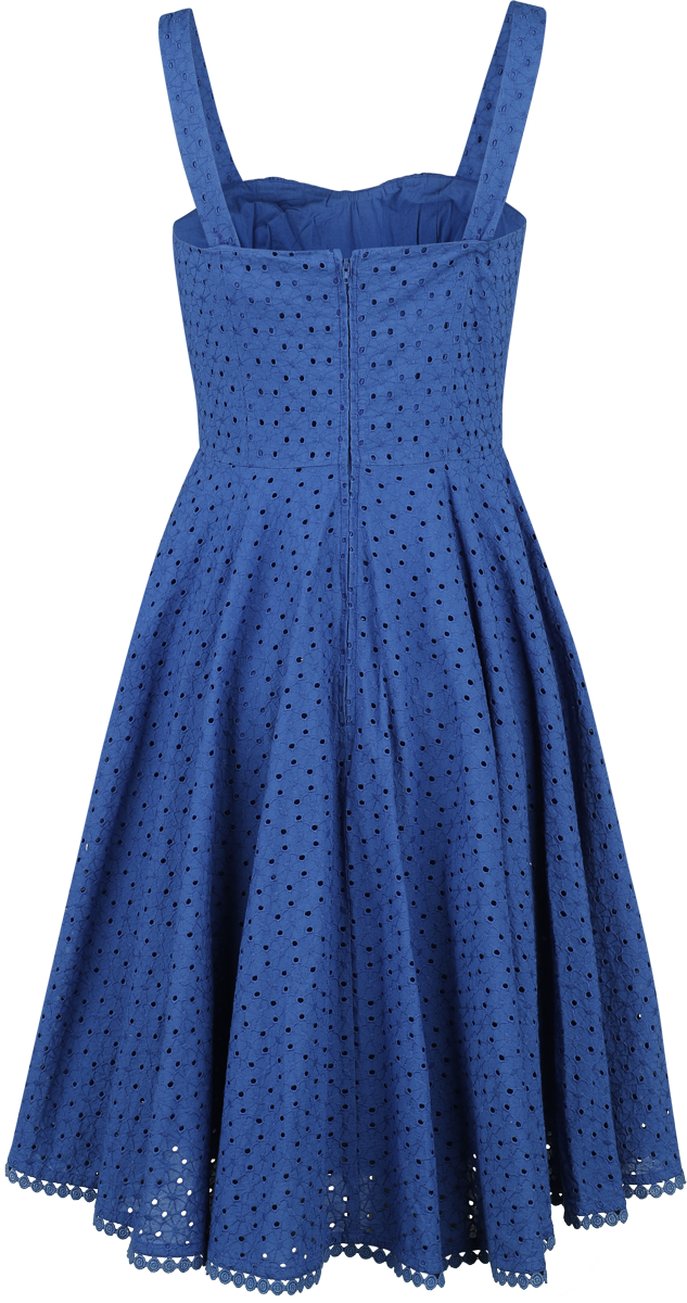 Robe mi-longue  de Timeless London - Valerie - Robe - S à 4XL - pour Femme - bleu - Timeless London - View 2