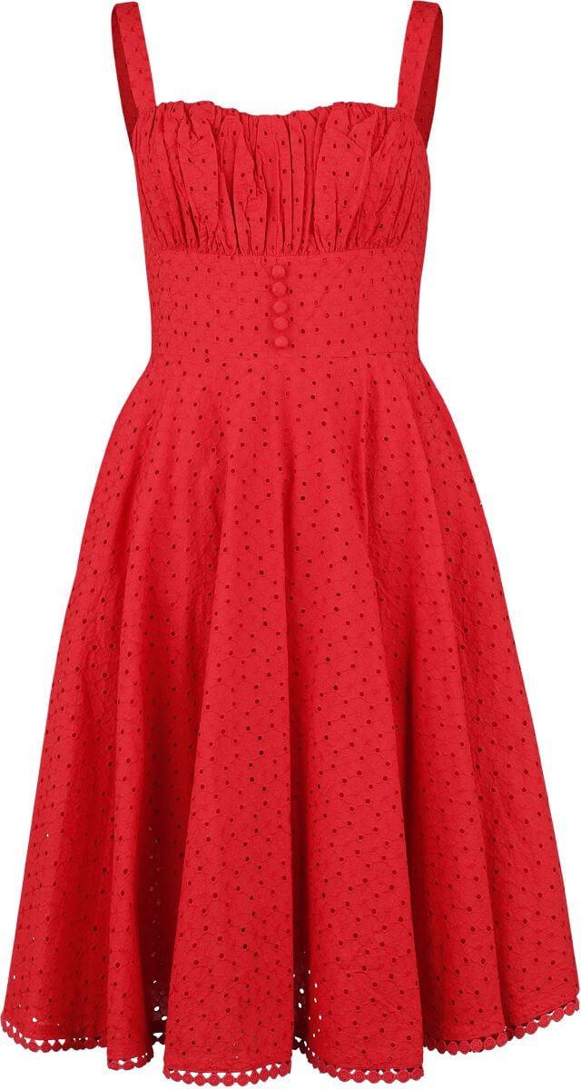 Robe mi-longue  de Timeless London - Valerie - Robe - XS à 4XL - pour Femme - rouge - Timeless London