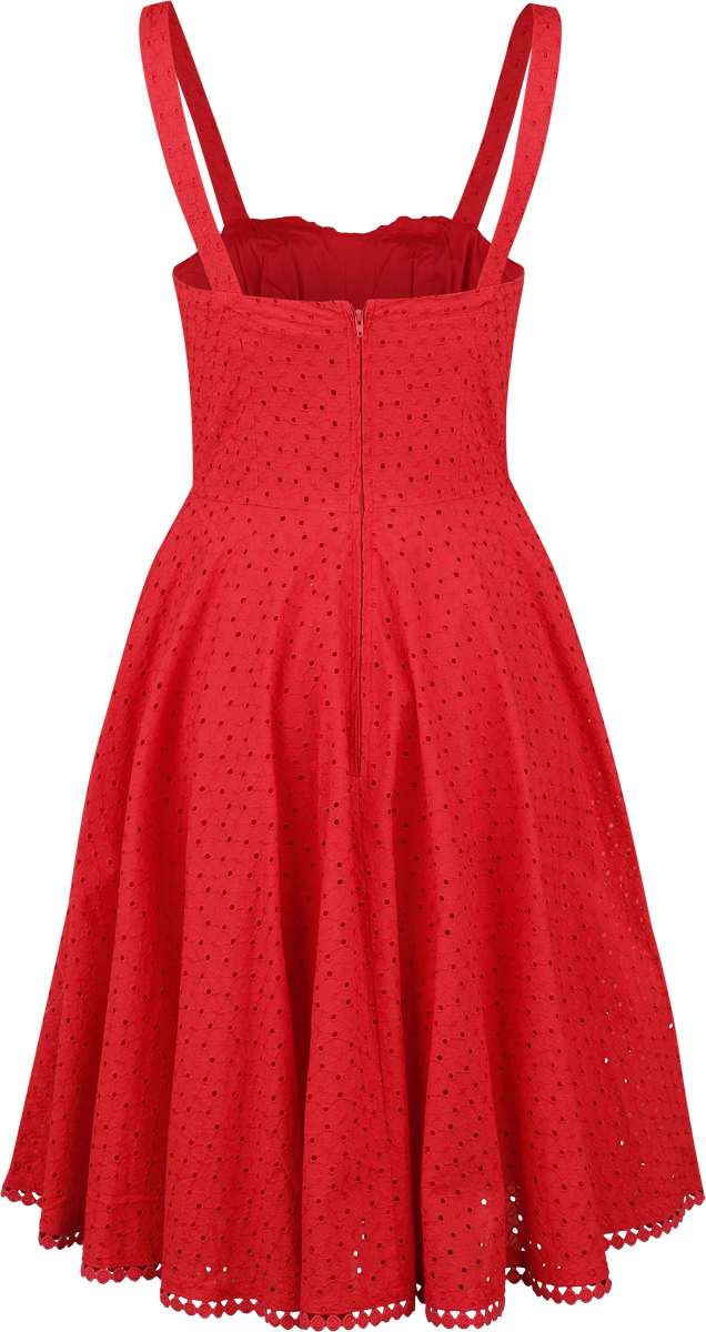 Robe mi-longue  de Timeless London - Valerie - Robe - XS à 4XL - pour Femme - rouge - Timeless London - View 2