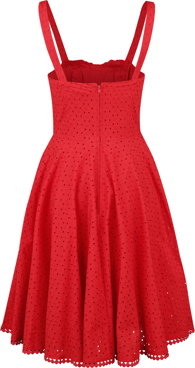 Robe mi-longue  de Timeless London - Valerie - Robe - XS à 4XL - pour Femme - rouge - Timeless London - View 2