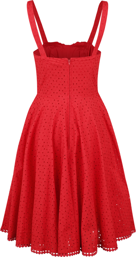Robe mi-longue  de Timeless London - Valerie - Robe - XS à 4XL - pour Femme - rouge - Timeless London - View 2