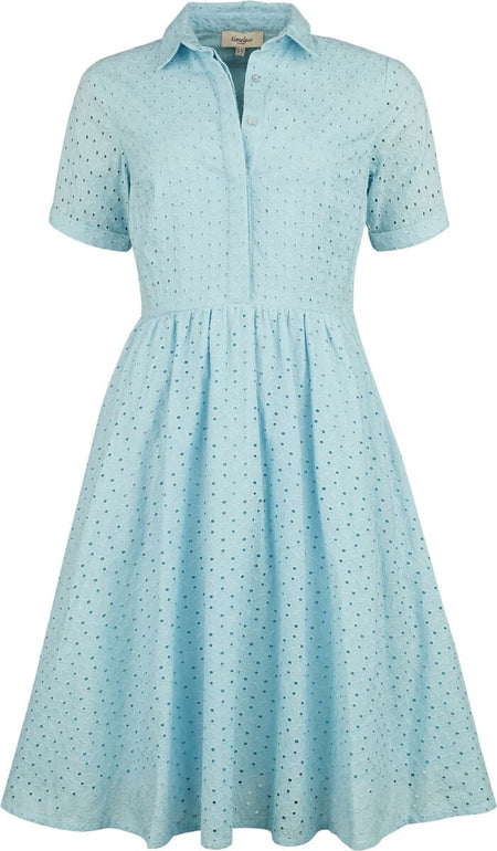 Robe mi-longue  de Timeless London - Harlow Dress - XS à XL - pour Femme - bleu - Timeless London