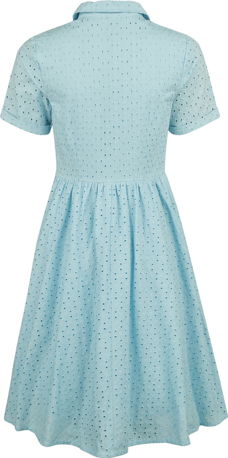 Robe mi-longue  de Timeless London - Harlow Dress - XS à XL - pour Femme - bleu - Timeless London - View 2