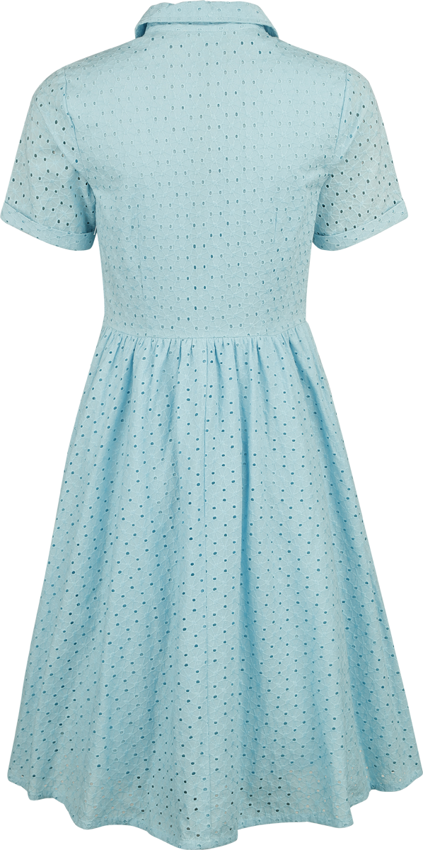 Robe mi-longue  de Timeless London - Harlow Dress - XS à XL - pour Femme - bleu - Timeless London - View 2
